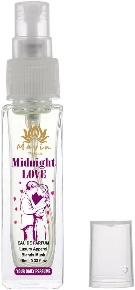 عطر جیبی مردانه و زنانه Midnight Love از Mayin Perfumes (10 میلی لیتر)
