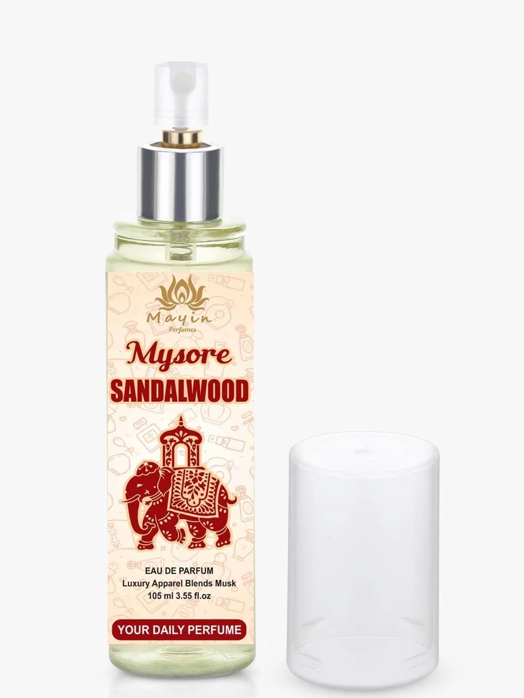 ادکلن مایین پرفیومز Mysore Sandalwood Eau De Parfum/ d Spray/Pocket برای مردان و زنان (105 میلی لیتر)
