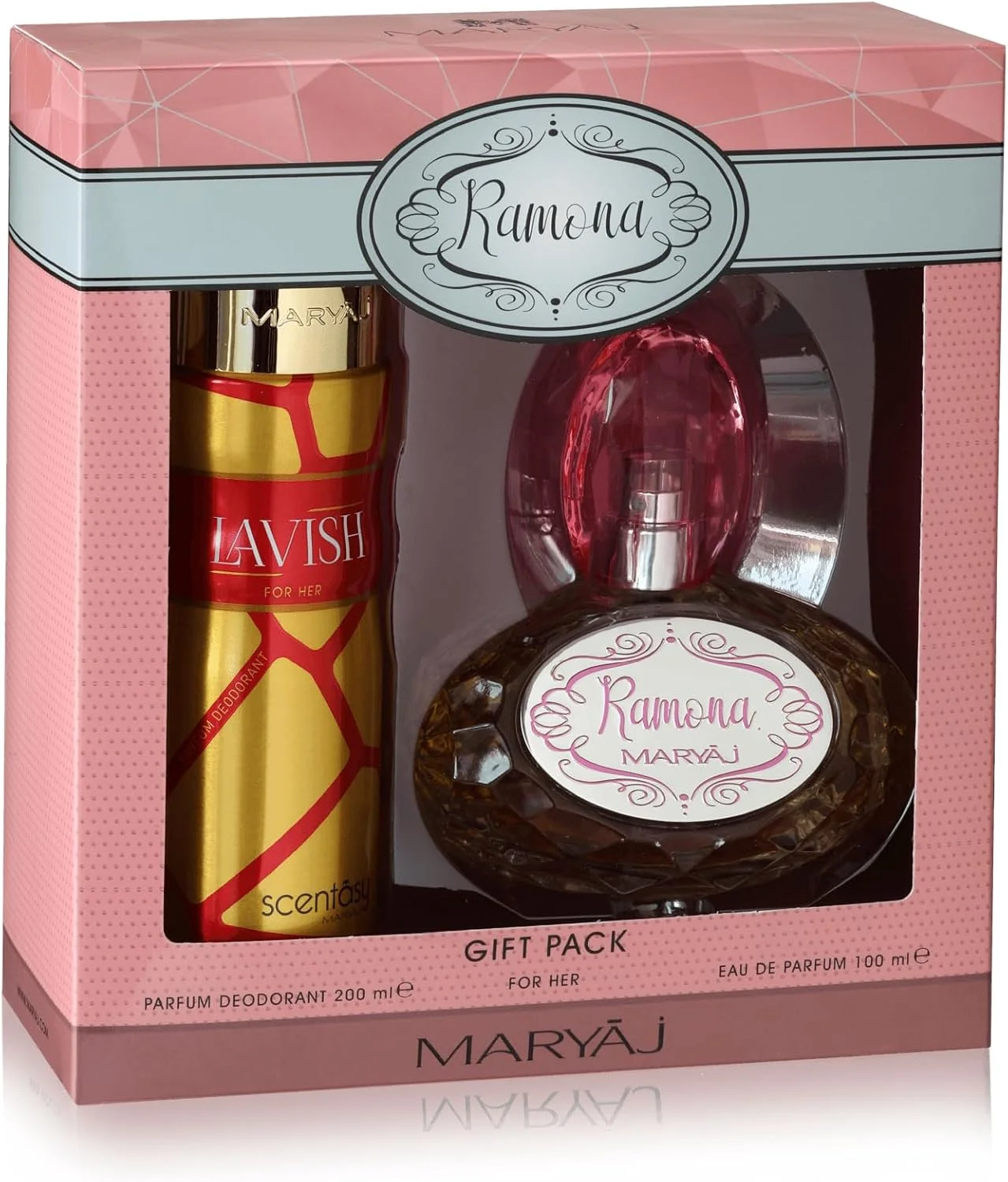 ست هدیه عطر زنانه Maryaj RAMONA و Scentasy-LAVISH