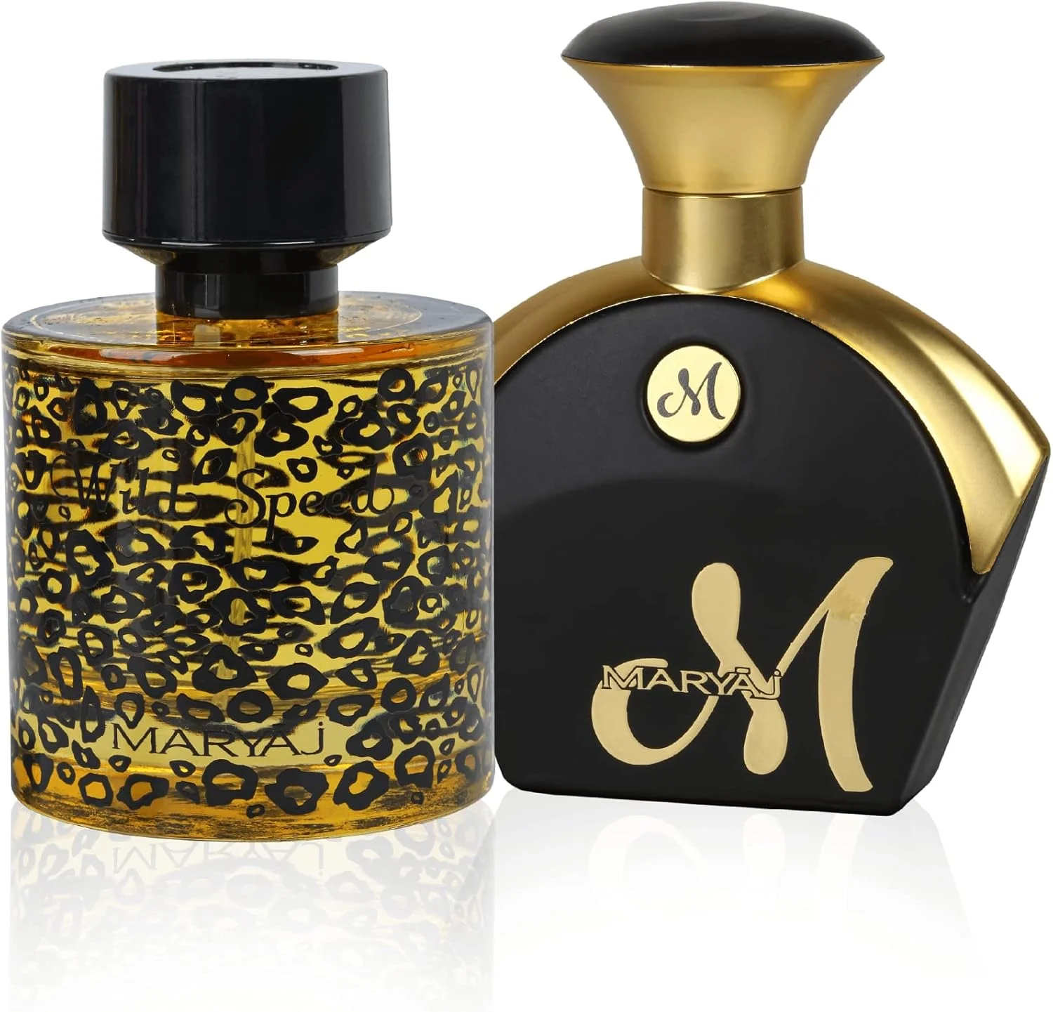 ست هدیه ادو پرفیوم زنانه و مردانه مریاج مدل Wild Passion 4، بسته 2 عددی
