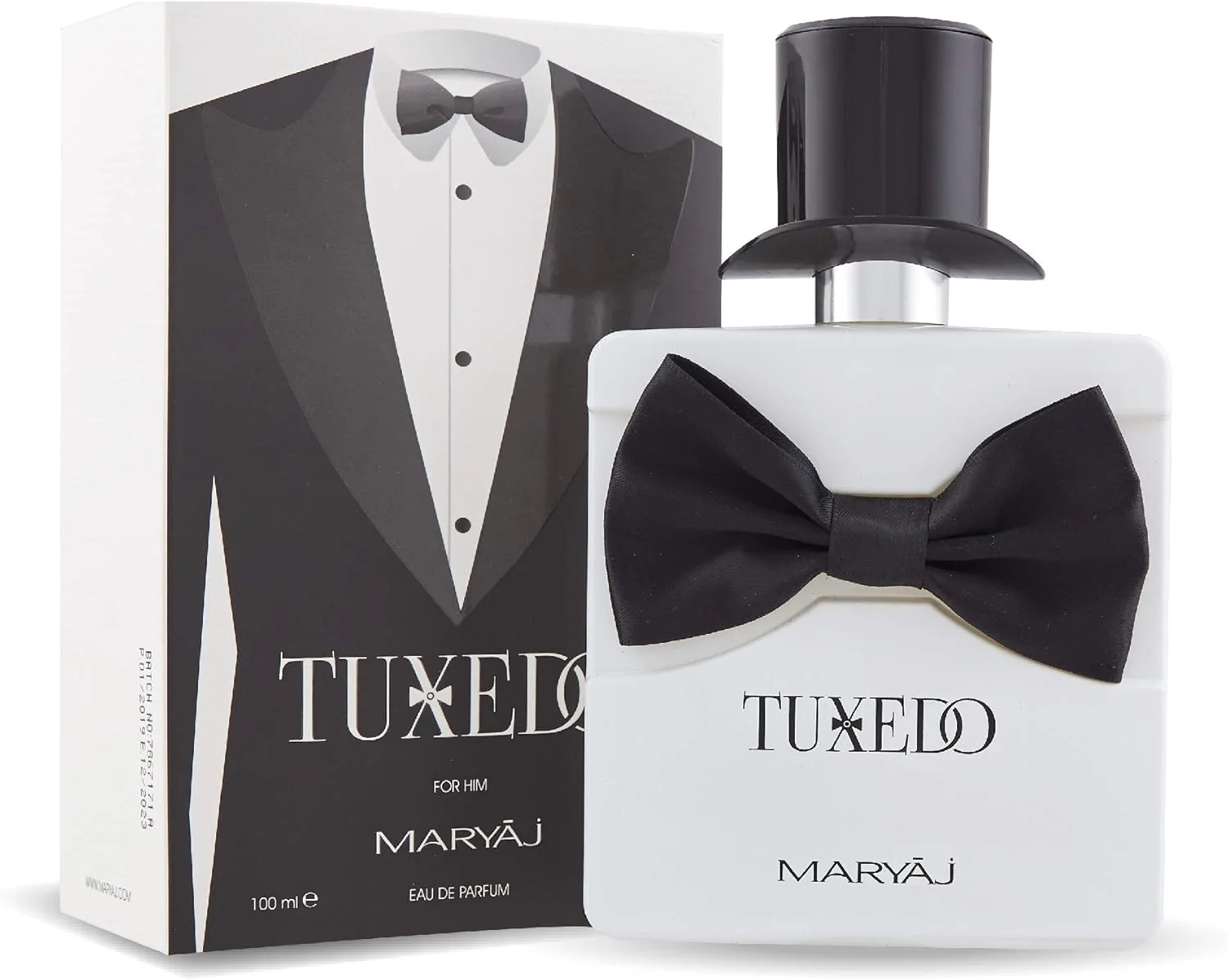 ادکلن زنانه 100 میل Maryaj Ramona با رایحه مرکباتی گلی و ادکلن مردانه 100 میل Maryaj Tuxedo با رایحه چوبی تند + 2 تستر عطر رایگان