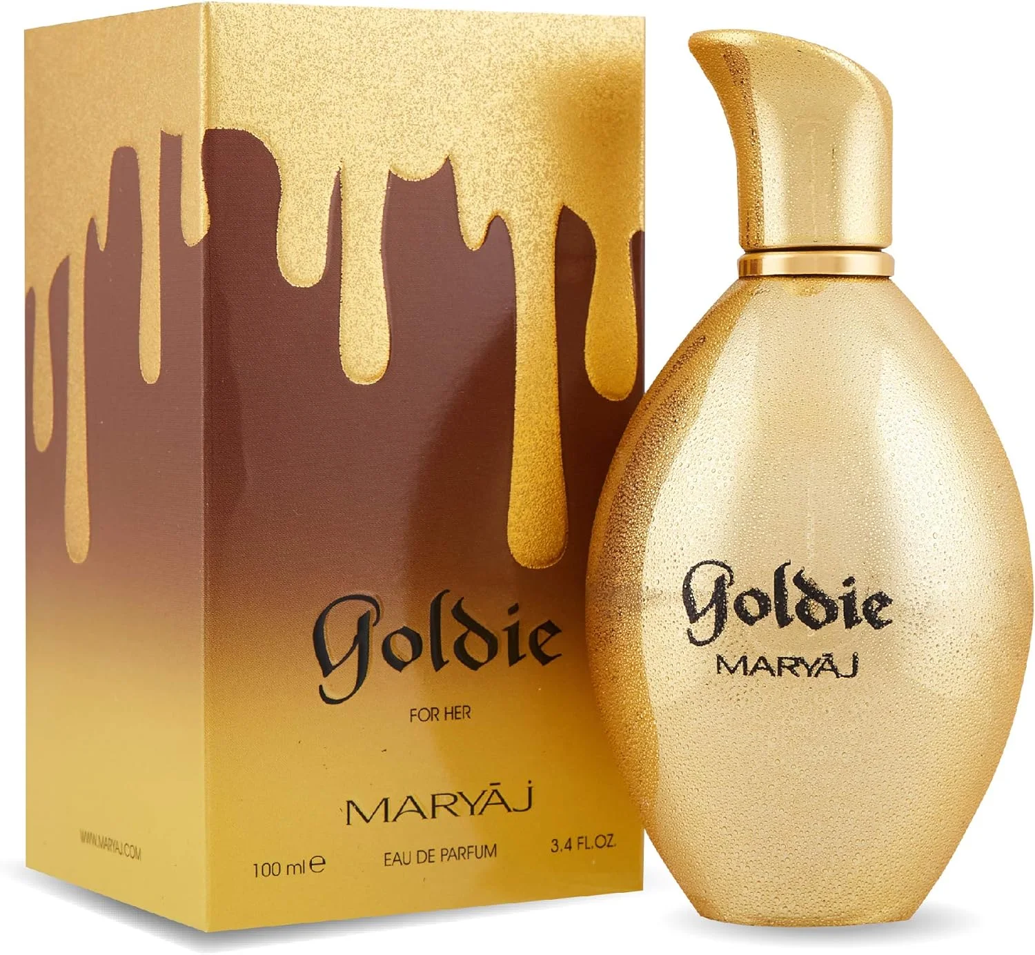 مریاج گلدن ادو پرفیوم زنانه با رایحه میوه ای و گلی 100 میلی لیتر و مریاج دوس فم ادو پرفیوم زنانه با رایحه گلی و میوه ای 100 میلی لیتر + 2 تستر عطر رایگان