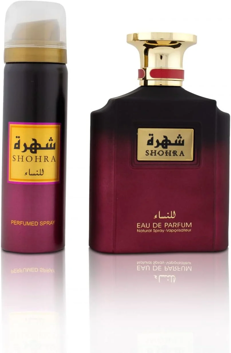 MAMLAKAT AL OUD Ard Khaleej Shohra Femme با دئودورانت زنانه ادو پرفیوم، 100 میلی لیتر