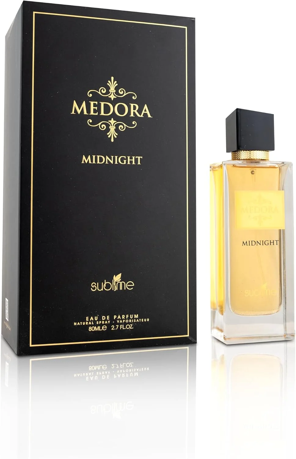 ادکلن مردانه/زنانه 80 میلی لیتری مدل Medora Midnight برند مملکت العود از Sublime