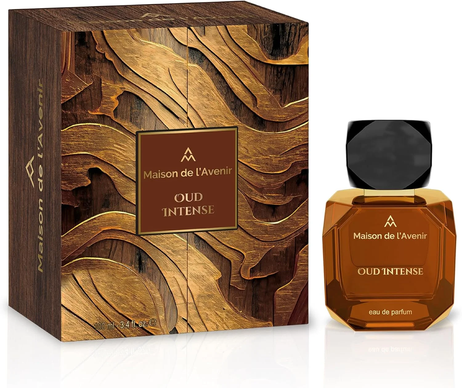 ادکلن униsex Maison de l'Avenir Oud Intense - عطر مردانه - عطر زنانه - گلی شرقی - با رایحه وانیل، عنبر، عود - ماندگاری طولانی - رایحه نیش عالی