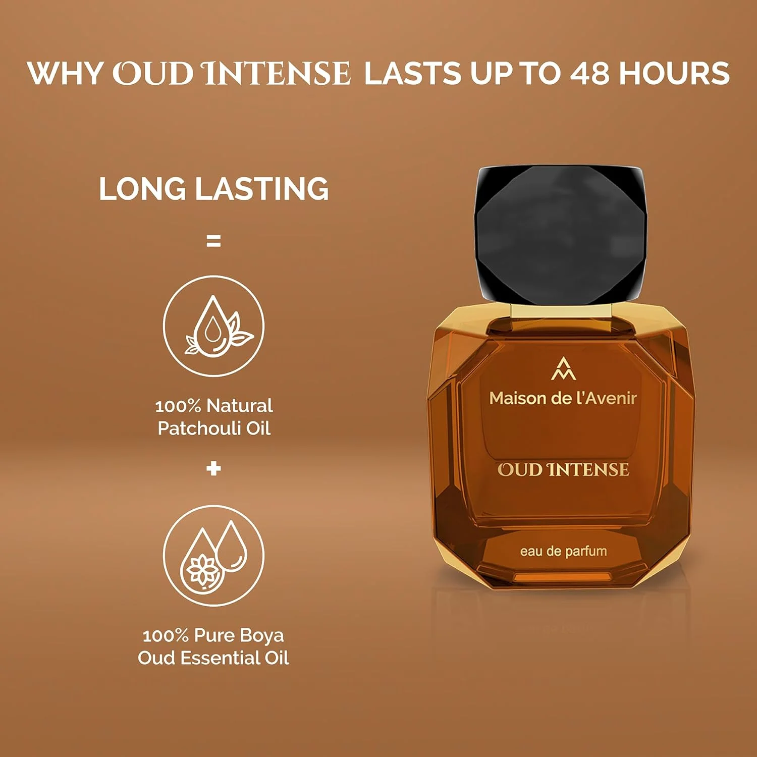 ادکلن униsex Maison de l'Avenir Oud Intense - عطر مردانه - عطر زنانه - گلی شرقی - با رایحه وانیل، عنبر، عود - ماندگاری طولانی - رایحه نیش عالی ادکلن униsex Maison de l'Avenir Oud Intense - عطر مردانه - عطر زنانه - گلی شرقی - با رایحه وانیل، عنبر، عود - ماندگاری طولانی - رایحه نیش عالی