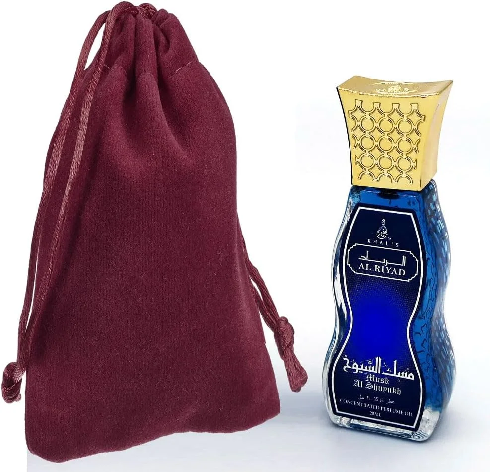 عطر روغنی رولی فرمونی عشق واقعی زنانه Maison d'Orient MUSK AL SHUYUKH 20 میلی لیتر، مسافرتی زنانه، رولی مشک. رایحه های عربی AL RIYAD. عطر اورجینال زنانه عربی
