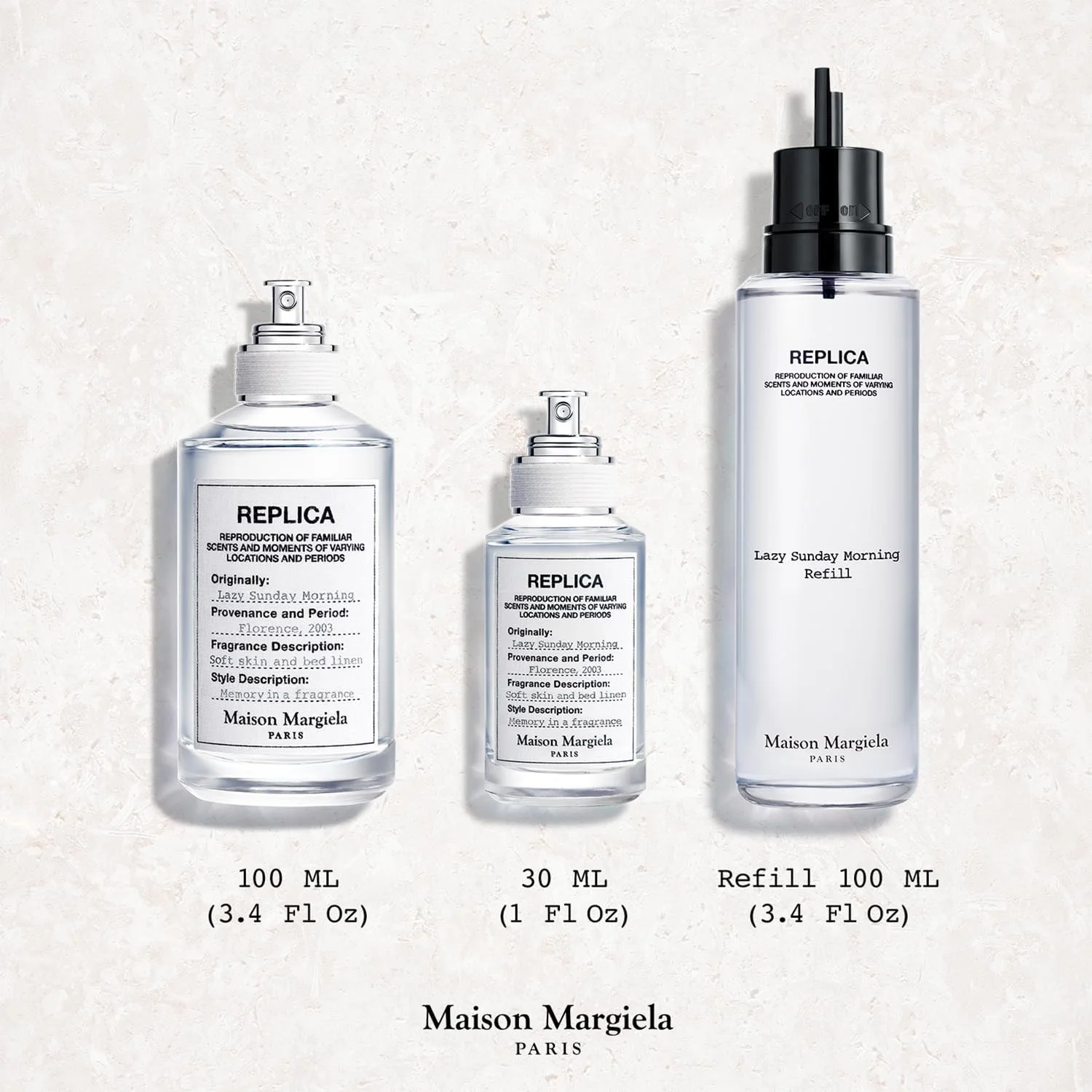ادکلن زنانه Maison Margiela Replica Lazy Sunday Morning - Eau de Toilette، 100 میلی لیتر (3605521932464) ادکلن زنانه Maison Margiela Replica Lazy Sunday Morning - Eau de Toilette، 100 میلی لیتر (3605521932464)