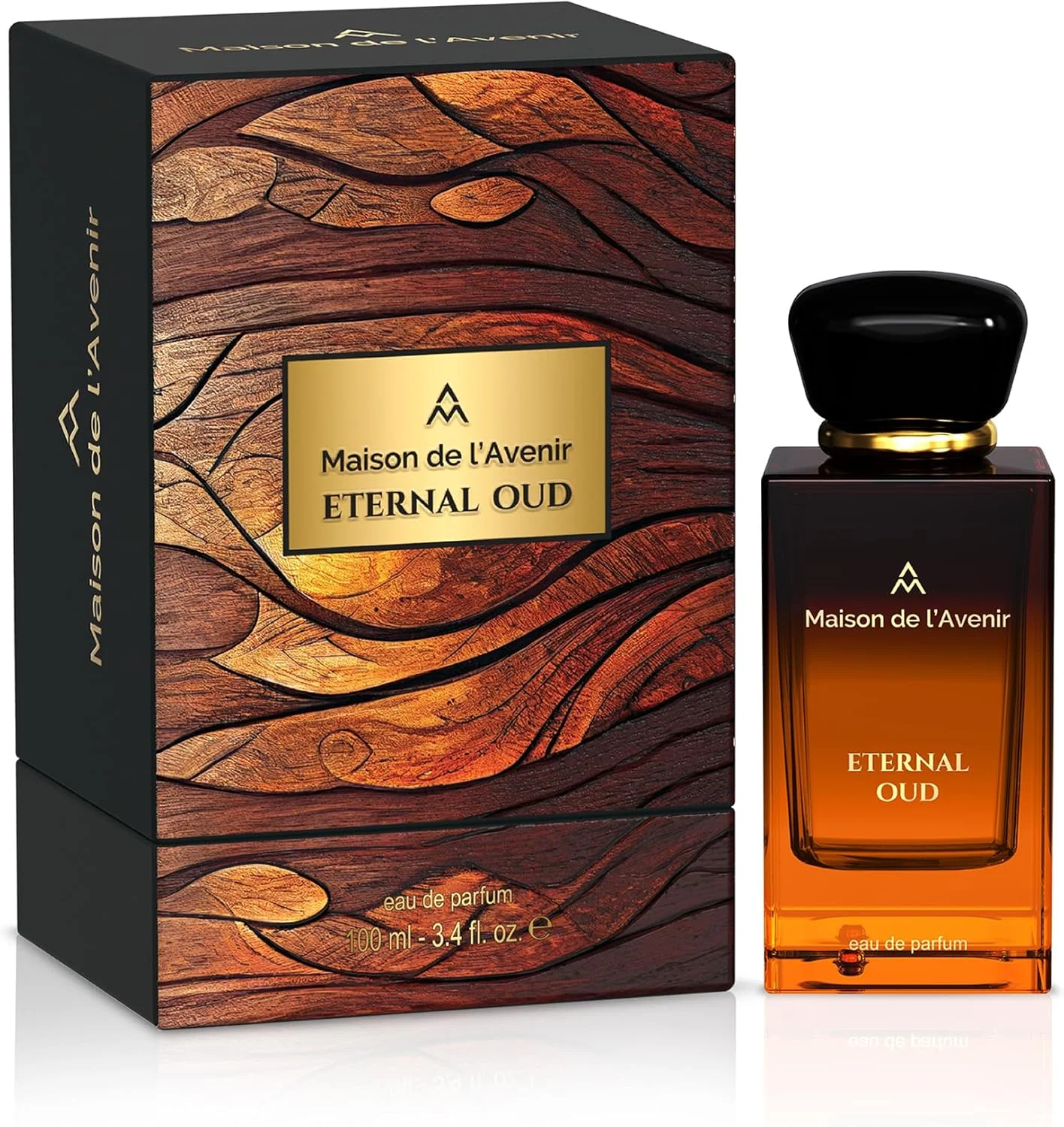 Maison de l'Avenir Eternal Oud - унисекс - одеколон مردانه - عطر زنانه - گل های شرقی - با رایحه های زعفران، گل رز و عود - ماندگاری طولانی - عطر نیش عالی