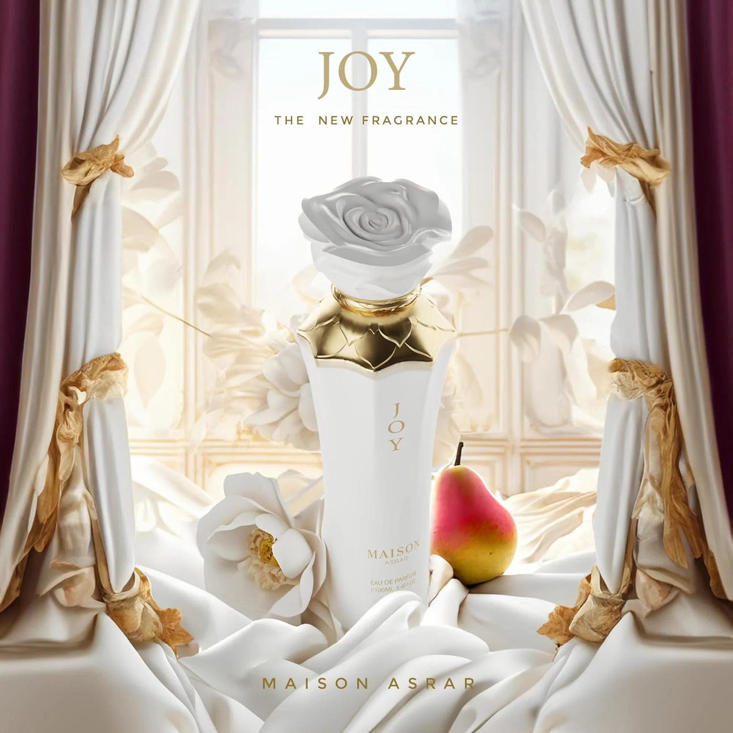 عطر زنانه ماندگار Maison Asrar Joy Eau de Parfum برای مردان عطر زنانه ماندگار Maison Asrar Joy Eau de Parfum برای مردان