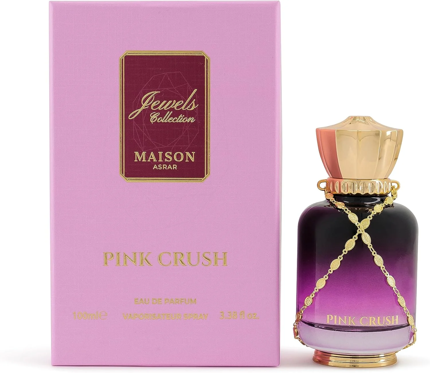 ادکلن ماندگار MAISON ASRAR Pink Crush EDP 100 میلی لیتر از Gulf Orchid Perfume برای زنان و مردان ادکلن ماندگار MAISON ASRAR Pink Crush EDP 100 میلی لیتر از Gulf Orchid Perfume برای زنان و مردان