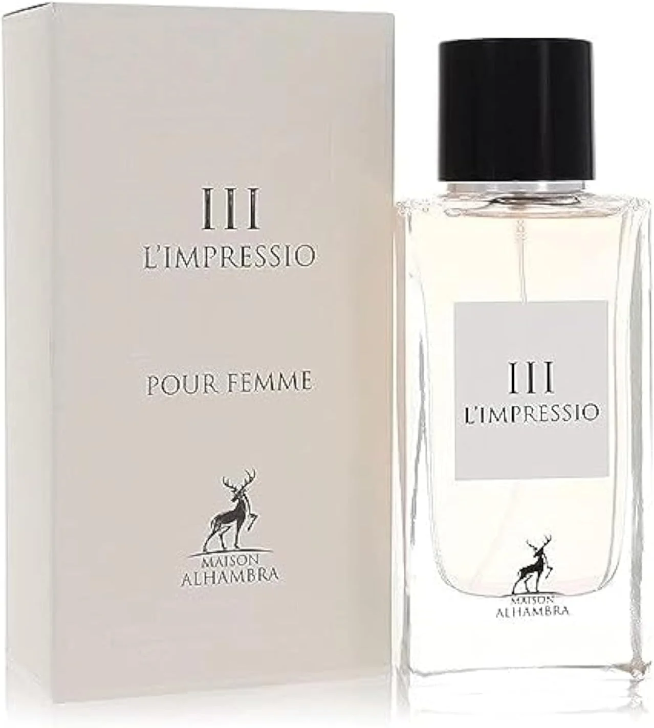ادکلن زنانه میسون الحمبرا مدل L'Impressio Iii Pour Femme Eau de Parfum حجم 100 میل