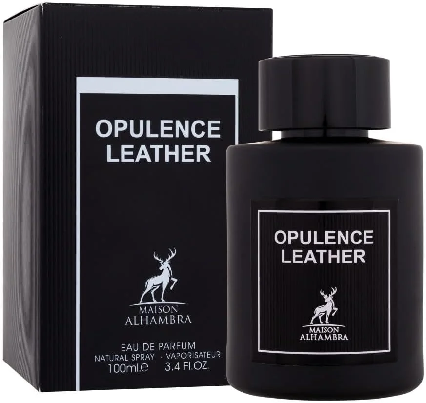ادکلن مردانه میسون الحمبرا مدل Opulence Leather حجم 100 میل