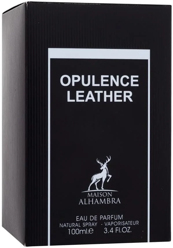 ادکلن مردانه میسون الحمبرا مدل Opulence Leather حجم 100 میل ادکلن مردانه میسون الحمبرا مدل Opulence Leather حجم 100 میل