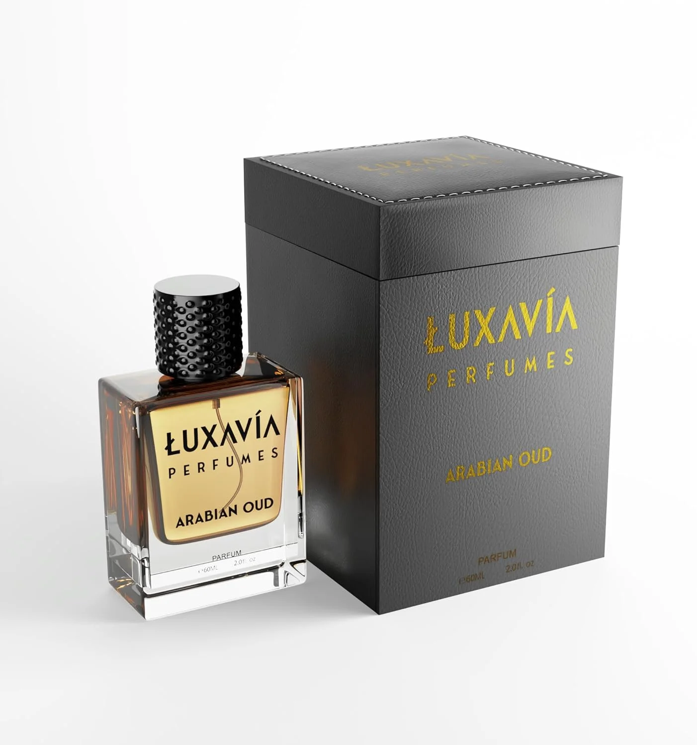 ادو پرفیوم عربین عود Luxavia، 60 میلی لیتر - عطر عربی ماندگار برای مردان و زنان با رایحه عود، زعفران و عنبر ادو پرفیوم عربین عود Luxavia، 60 میلی لیتر - عطر عربی ماندگار برای مردان و زنان با رایحه عود، زعفران و عنبر