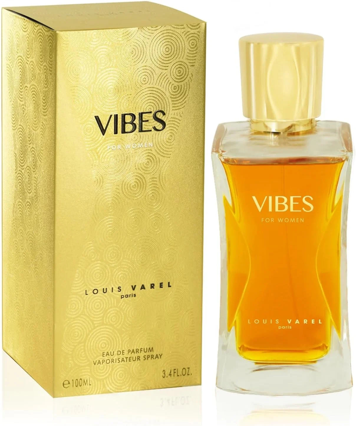 ادکلن زنانه لویی وارل مدل Vibes حجم 100 میلی لیتر
