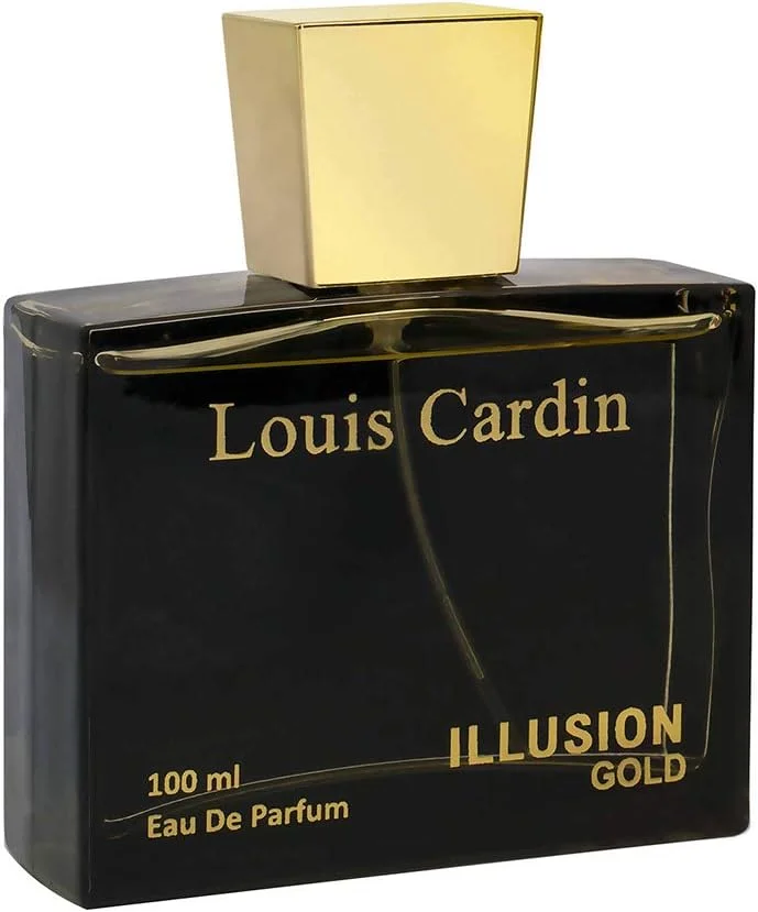 ادکلن زنانه لویی کاردین مدل Illusion Gold حجم 100 میلی لیتر