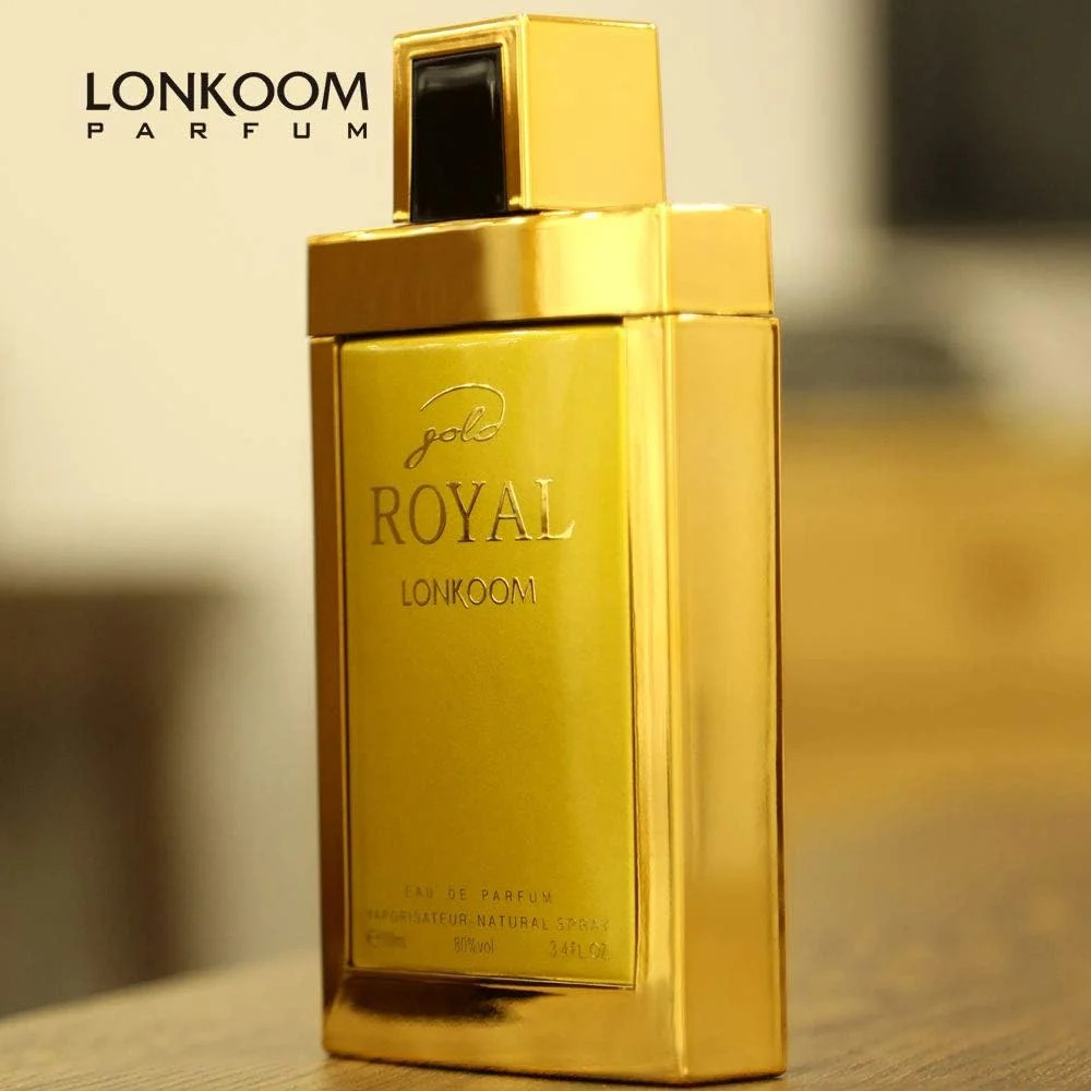 ادکلن زنانه LONKOOM مدل GOLD ROYAL با رایحه گلی-سبز، عطر ادو پرفیوم زنانه، اسپری ضد باکتریال 100 میلی لیتر، هدیه روز مادر ادکلن زنانه LONKOOM مدل GOLD ROYAL با رایحه گلی-سبز، عطر ادو پرفیوم زنانه، اسپری ضد باکتریال 100 میلی لیتر، هدیه روز مادر