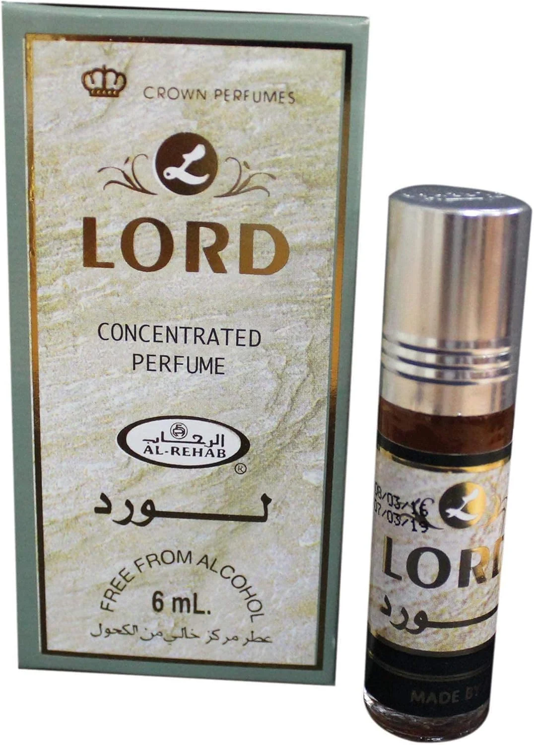 لرد - روغن عطر 6 میلی لیتری (0.2 اونس) از الرحاب - بسته 3 عددی لرد - روغن عطر 6 میلی لیتری (0.2 اونس) از الرحاب - بسته 3 عددی