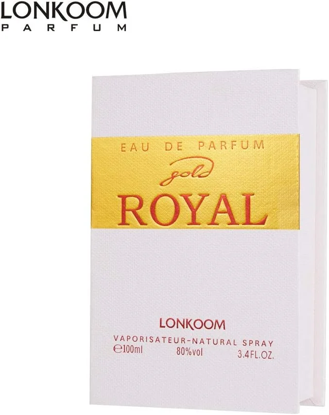 ادکلن زنانه LONKOOM مدل GOLD ROYAL با رایحه گلی-سبز، عطر ادو پرفیوم زنانه، اسپری ضد باکتریال 100 میلی لیتر، هدیه روز مادر ادکلن زنانه LONKOOM مدل GOLD ROYAL با رایحه گلی-سبز، عطر ادو پرفیوم زنانه، اسپری ضد باکتریال 100 میلی لیتر، هدیه روز مادر