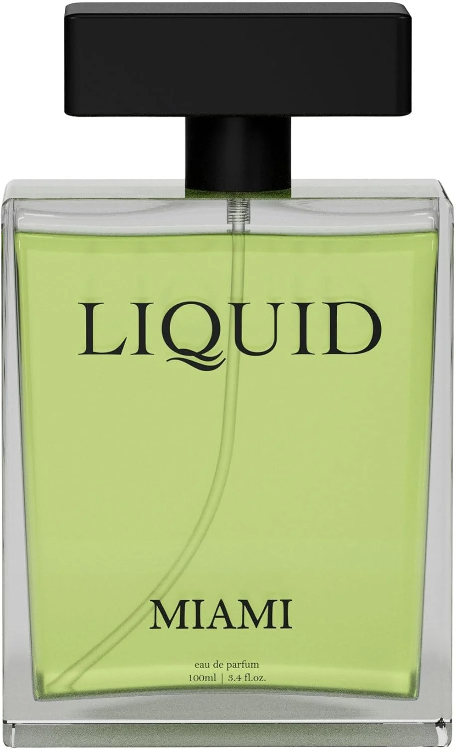 ادو پرفیوم زنانه LIQUID Miami - حجم 90 میلی لیتر | عطر ممتاز | ترکیبی از رایحه های لیلی، وانیل و مشک پودری | مناسب برای مناسبت های خاص | رایحه لوکس الهام گرفته از میامی | هدیه برای او