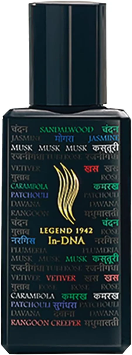 عطر لوکس و ماندگار لجند 1942 | این-دی-ان-ای بلک 30 میلی لیتر | عطر برند برای مردان و زنان | ادکلن - رایحه گل | ملزومات روزمره - هدایا | دست ساز توسط آمیتاب باچان