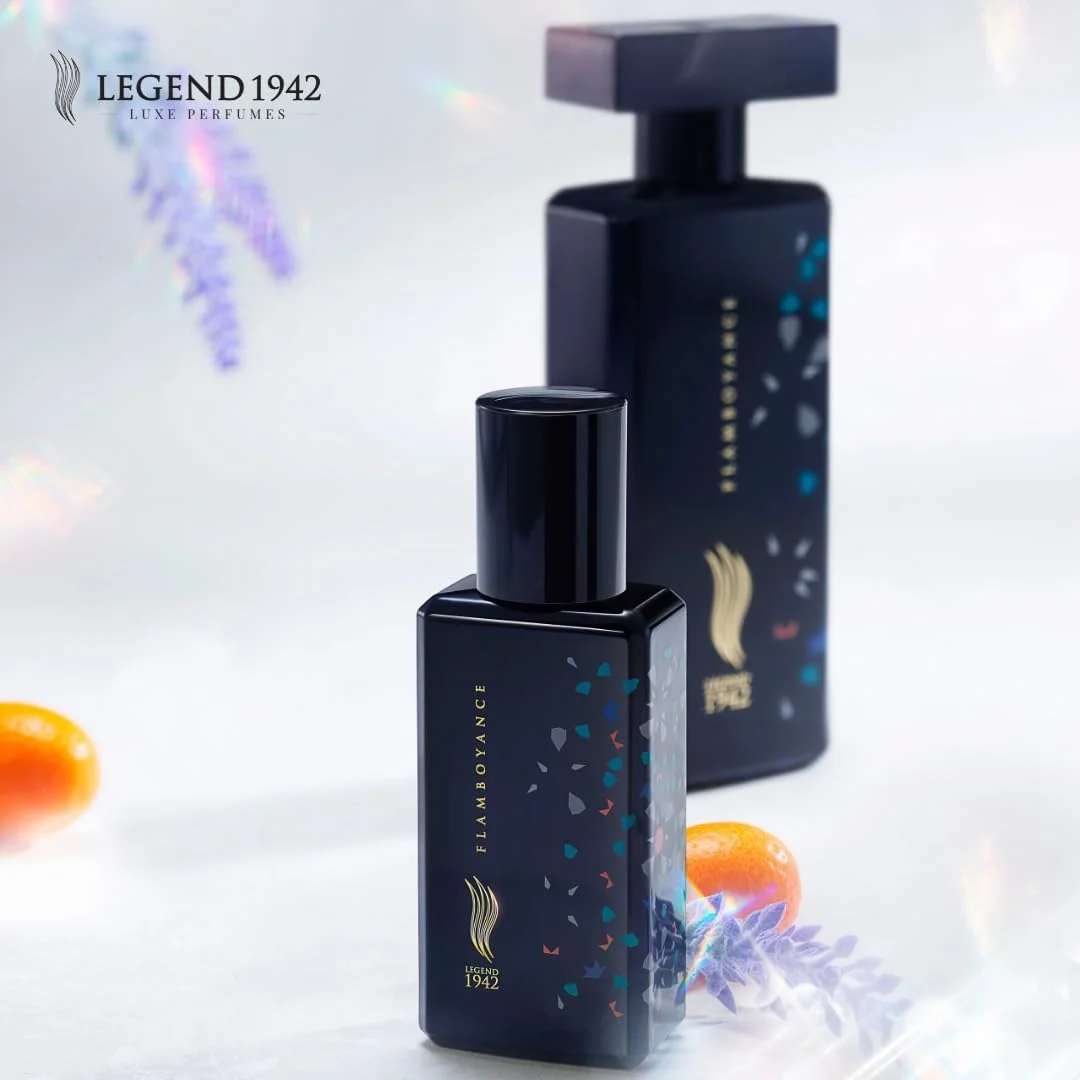 عطر لوکس لجند 1942 از آمیتاب باچان | عطر ماندگار فلامبویان بلک برای مردان و زنان | ادکلن - رایحه شیرین گلی | تولد - هدیه | ملزومات روزمره | 30 میلی لیتر