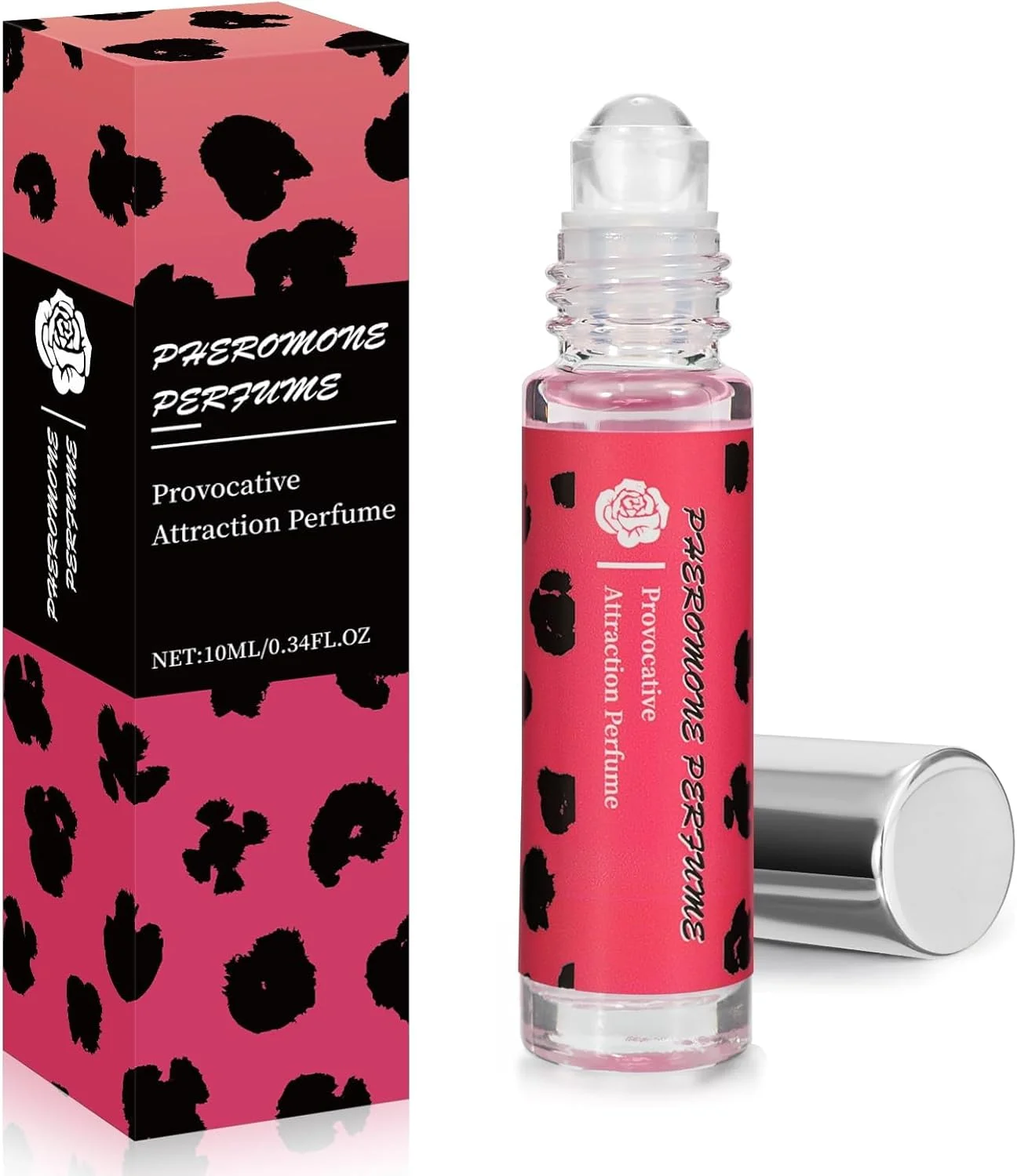 عطر فرمونی زنانه LBOYLOVE®، عطر فرمونی ماندگار و اعتیادآور رولی شخصی، روغن عطر ادکلن فرمونی برای زنان برای جذب مردان، عشق زهر کیوپید برای زنان