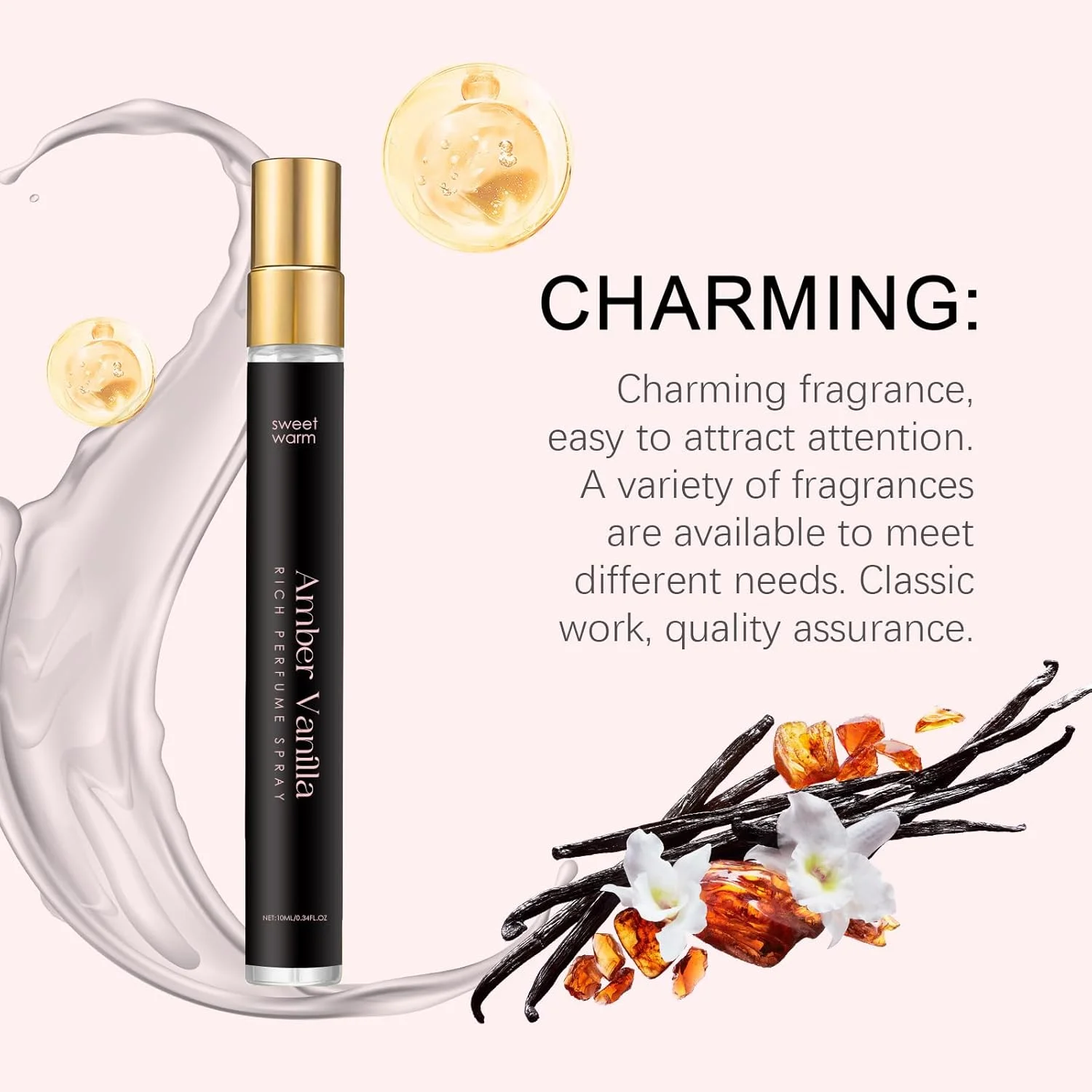 عطر فرمونی LBOYLOVE® برای زنان و مردان، عطر وانیل کهربایی، ادو پرفیوم ماندگار، اسپری عطر سایز مسافرتی (01# وانیل کهربایی) عطر فرمونی LBOYLOVE® برای زنان و مردان، عطر وانیل کهربایی، ادو پرفیوم ماندگار، اسپری عطر سایز مسافرتی (01# وانیل کهربایی)