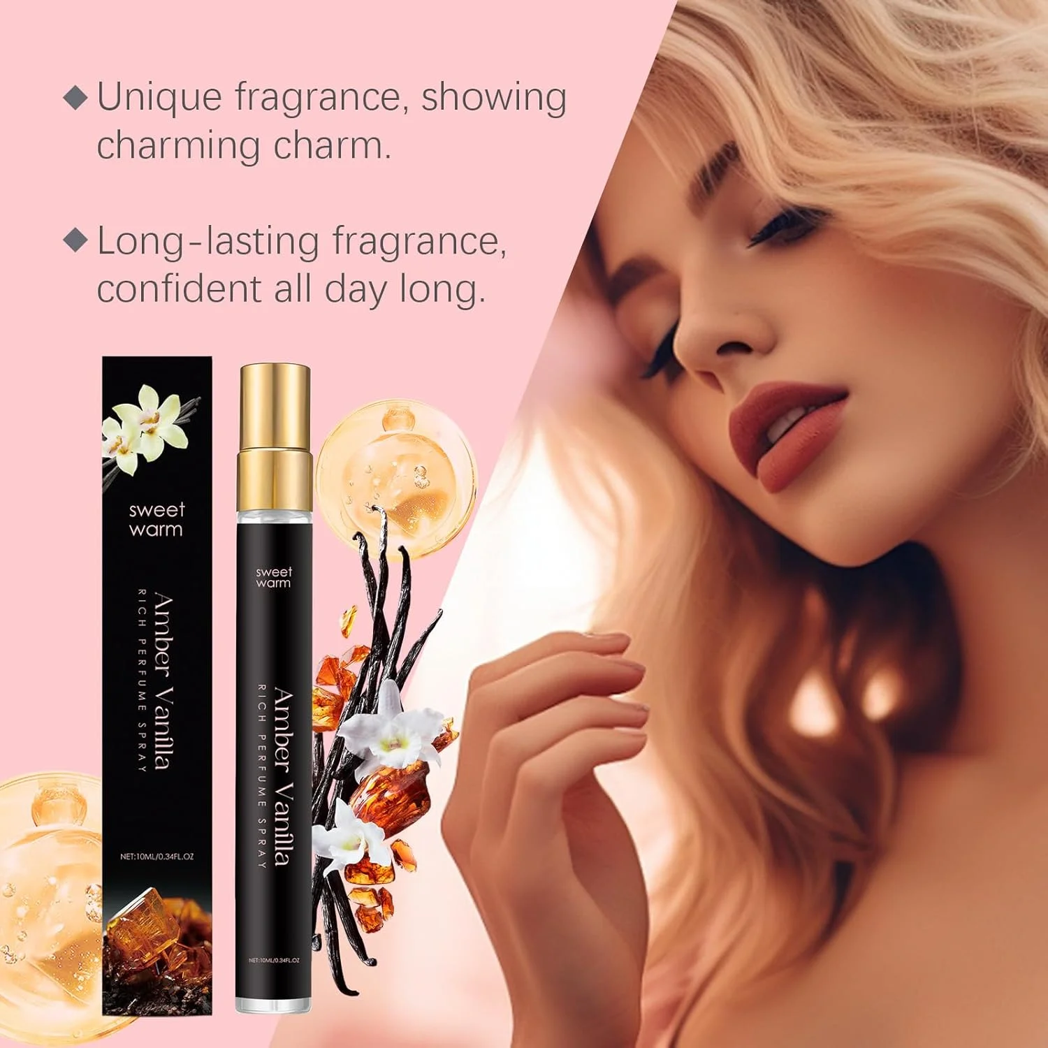 عطر فرمونی LBOYLOVE® برای زنان و مردان، عطر وانیل کهربایی، ادو پرفیوم ماندگار، اسپری عطر سایز مسافرتی (01# وانیل کهربایی) عطر فرمونی LBOYLOVE® برای زنان و مردان، عطر وانیل کهربایی، ادو پرفیوم ماندگار، اسپری عطر سایز مسافرتی (01# وانیل کهربایی)