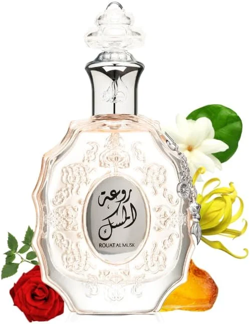 عطر ادو پرفیوم زنانه لطافه روات المسک 100 میلی لیتر عطر ادو پرفیوم زنانه لطافه روات المسک 100 میلی لیتر