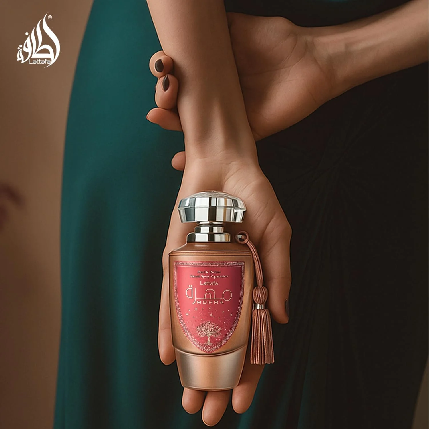 عطر ادکلن زنانه لطافه مهرا رز ابریشمی ۱۰۰ میل عطر ادکلن زنانه لطافه مهرا رز ابریشمی ۱۰۰ میل