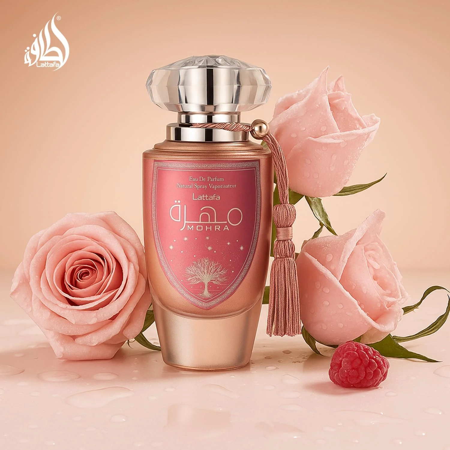 عطر ادکلن زنانه لطافه مهرا رز ابریشمی ۱۰۰ میل عطر ادکلن زنانه لطافه مهرا رز ابریشمی ۱۰۰ میل