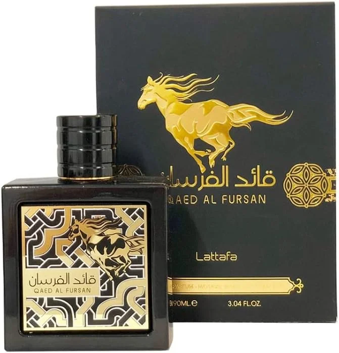 عطر ادو پرفیوم ماندگار وارداتی مردانه و زنانه لطافه قائد الفرسان 100 میلی لیتر (بسته 1 عددی)