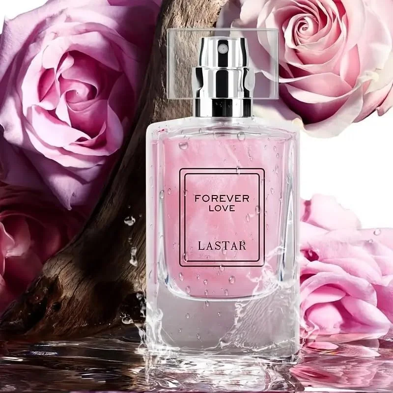 عطر زنانه LASTAR Forever Love با رایحه رز و وانیل - رایحه گلی و چوبی، ماندگاری طولانی 3-5% پرفیوم، بدون فرمالدئید، هدیه ای شیک برای دفتر، تجارت و مناسبت های خاص، عطر زنانه.