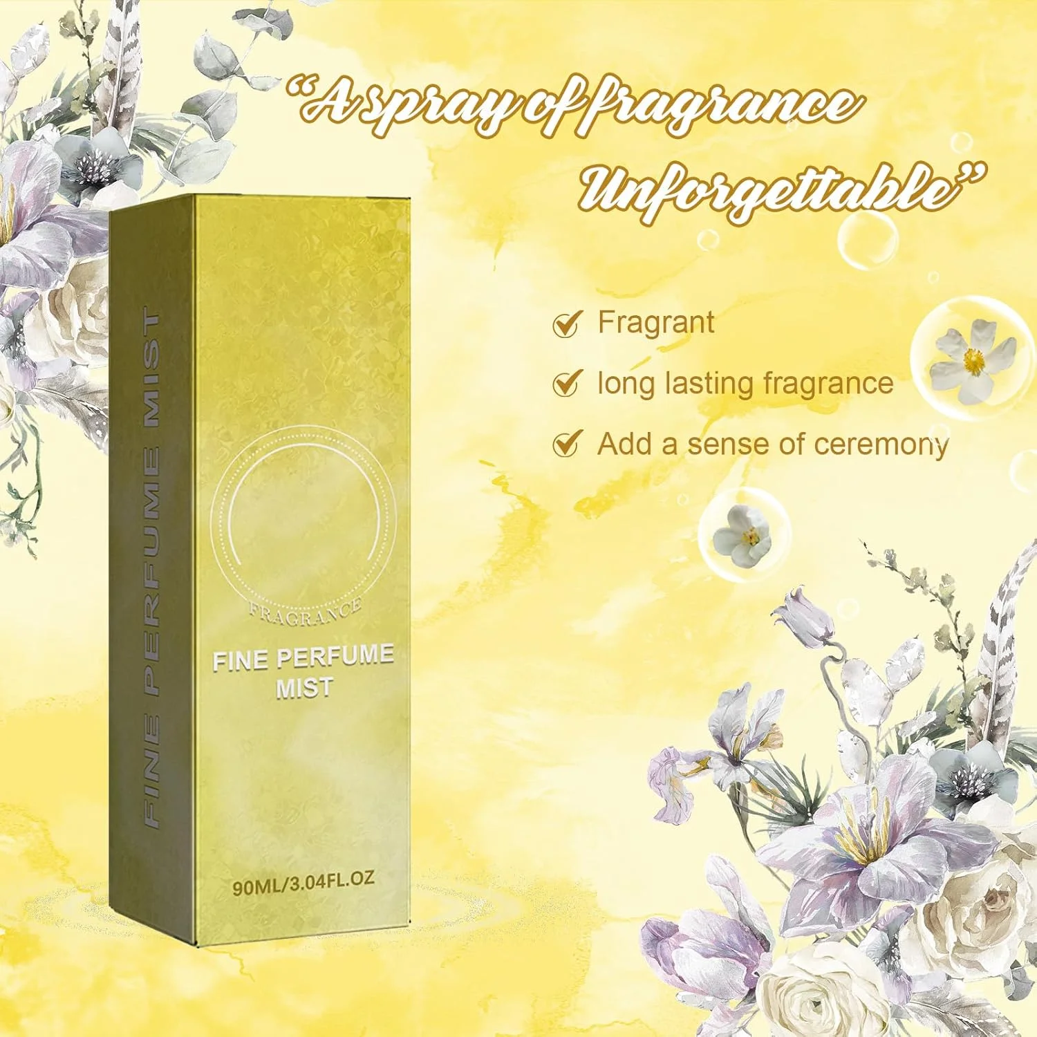 بادی اسپلش زنانه، اسپری خوشبو کننده ماندگار، عطر مو و بدن، عطر 90 میلی لیتری، اسپری خوشبو کننده بدن، ادو تویلت، مرطوب کننده پوست، 34