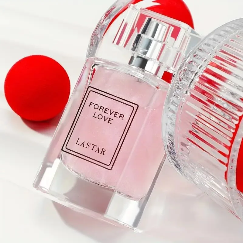 عطر زنانه LASTAR Forever Love با رایحه رز و وانیل - رایحه گلی و چوبی، ماندگاری طولانی 3-5% پرفیوم، بدون فرمالدئید، هدیه ای شیک برای دفتر، تجارت و مناسبت های خاص، عطر زنانه.