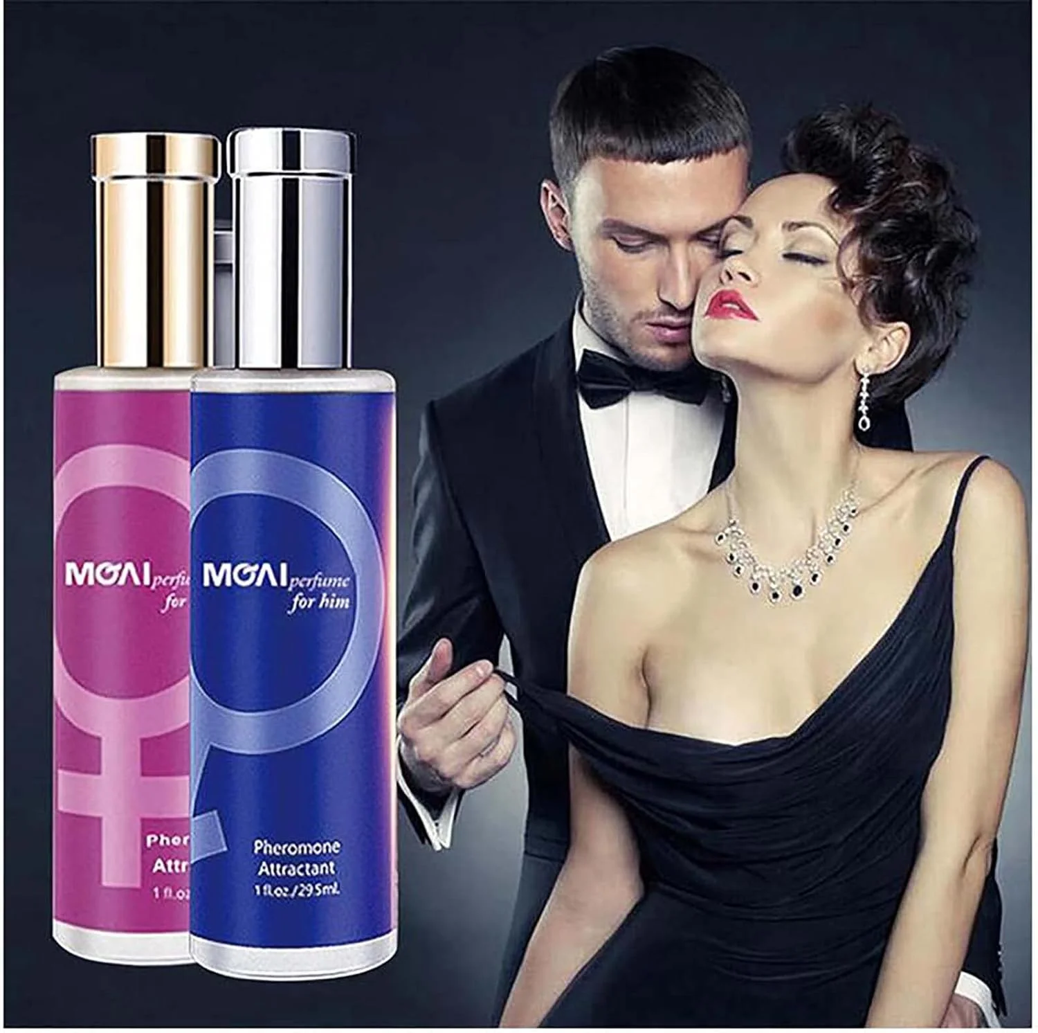 عطر فرمون اغواگر سکسی ماندگار برای مردان و زنان - رایحه جهانی قوی برای جذب مردان و بیشتر (مردانه)