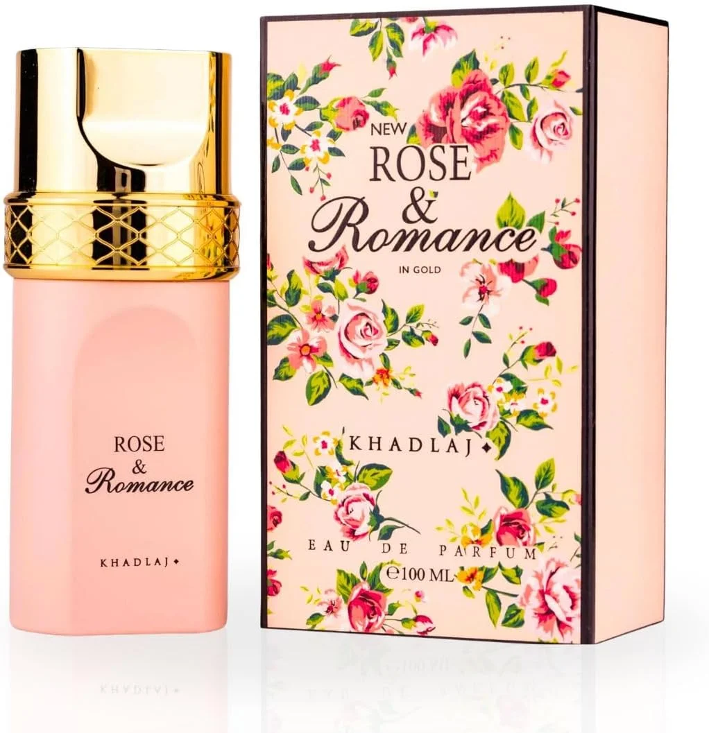 عطر زنانه رز اند رومانس از برند خادلاج پرفیومز، ادو پرفیوم 100 میلی لیتر