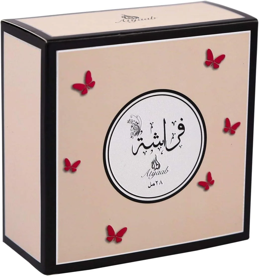روغن عطر متمرکز فراشه از عطر خانه خادلاج، مناسب برای آقایان و بانوان، 28 میلی لیتر