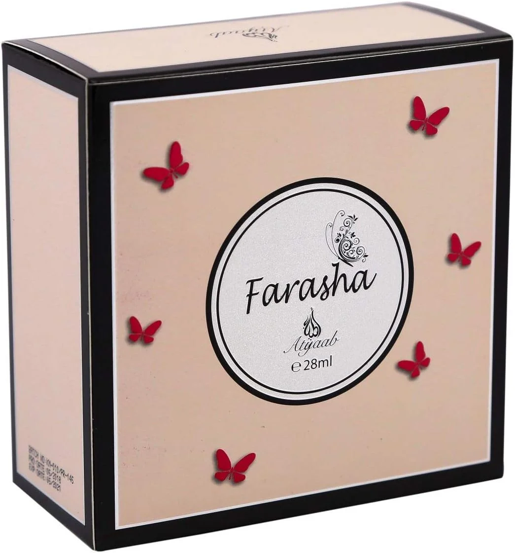 روغن عطر متمرکز فراشه از عطر خانه خادلاج، مناسب برای آقایان و بانوان، 28 میلی لیتر