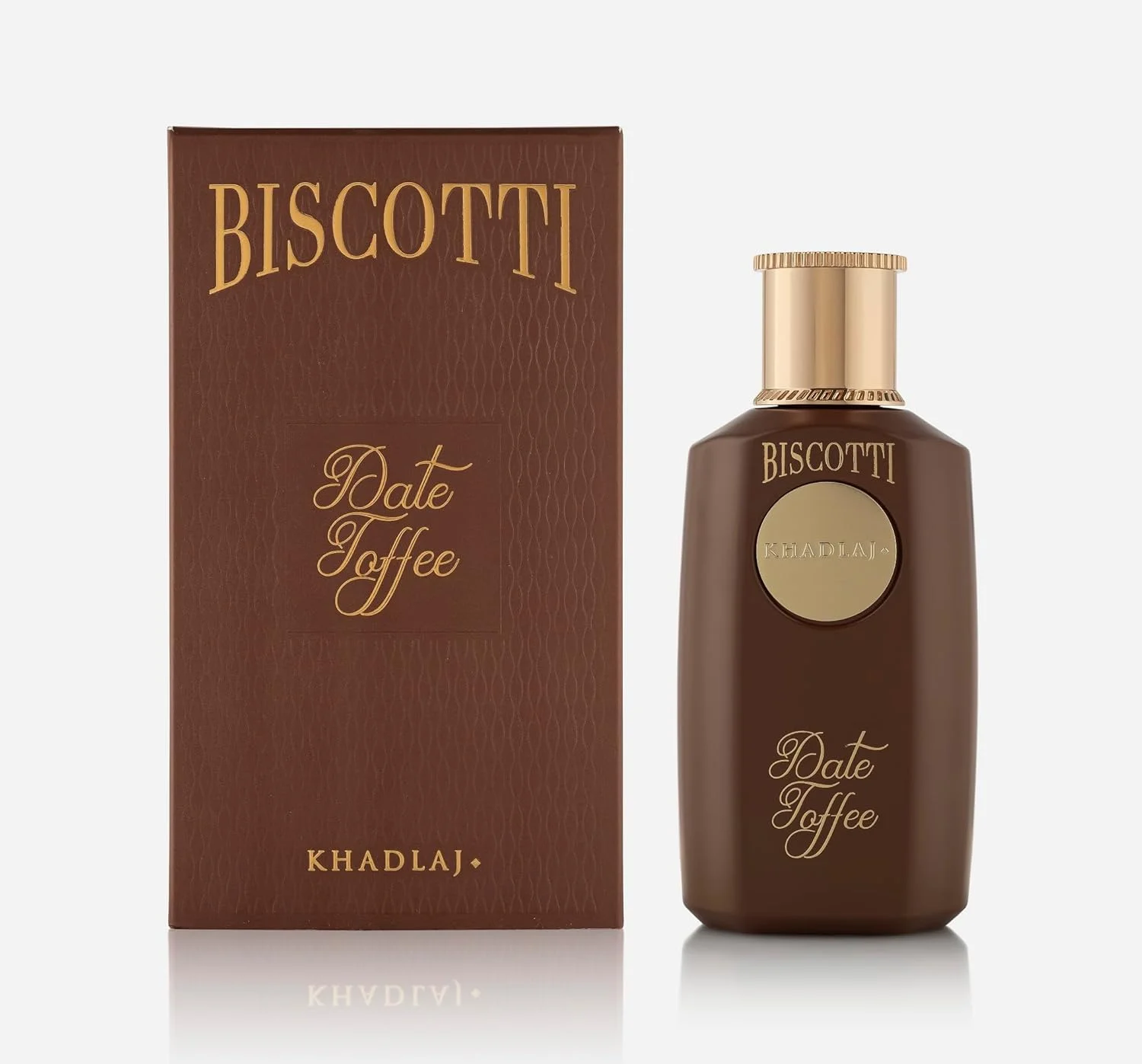عطر بیسکاتی دیت تافی خادلاج، 100 میلی لیتر اکستریت د پرفیوم، عطر لوکس یونیسکس، رایحه شیرین گورمند