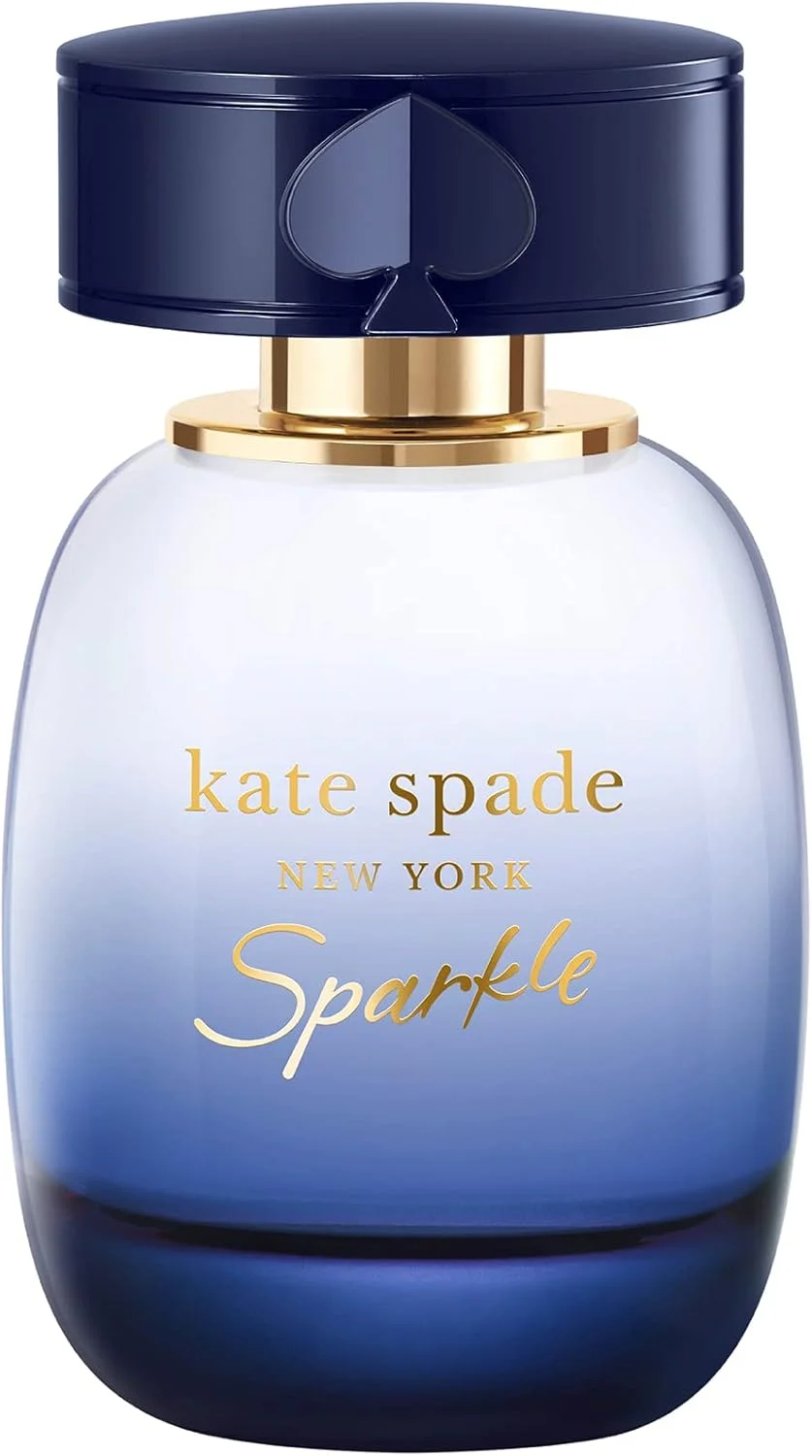 کیت اسپید نیویورک - Sparkle Eau De Parfum Intense - عطر زنانه - گرم و گلی - با رایحه های انگور فرنگی سیاه، گل صد تومانی و وانیل - 1.3 Fl Oz