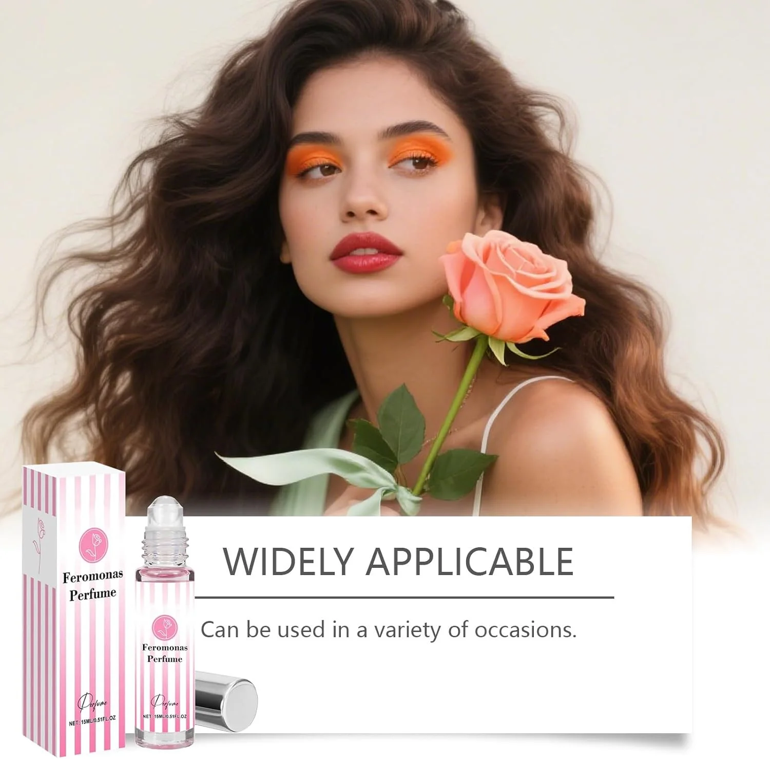 عطر زنانه KASTWAVE، روغن عطر گل رز ماندگار با اپلیکاتور رولی، عطر گلی قابل حمل برای قرار ملاقات، هدیه برای او، 15 میلی لیتر (صورتی) عطر زنانه KASTWAVE، روغن عطر گل رز ماندگار با اپلیکاتور رولی، عطر گلی قابل حمل برای قرار ملاقات، هدیه برای او، 15 میلی لیتر (صورتی)