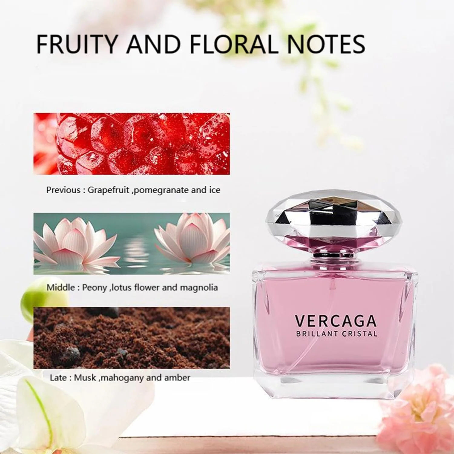 عطر زنانه ماندگار جورونب - لذت گل و میوه با رایحه پوملو، گل صد تومانی و مشک - ظرفیت فوق العاده بزرگ برای ظرافت تمام روز عطر زنانه ماندگار جورونب - لذت گل و میوه با رایحه پوملو، گل صد تومانی و مشک - ظرفیت فوق العاده بزرگ برای ظرافت تمام روز