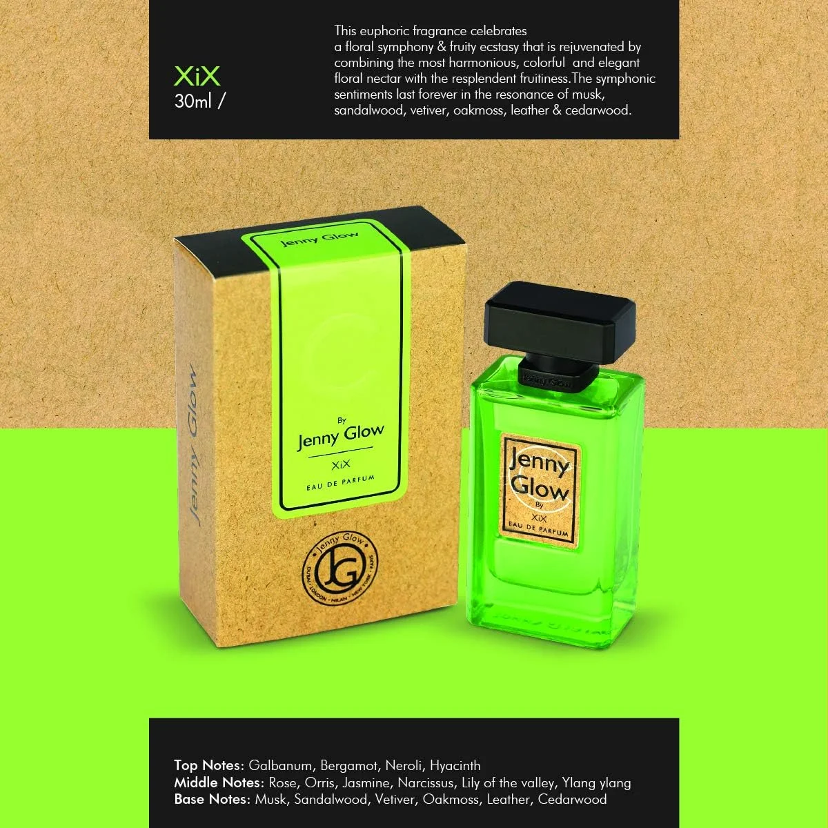 جنی گلو C By XIX عطر خالص унисекс، ادو پرفیوم 30 میلی لیتر سبز، از خانه استرلینگ جنی گلو C By XIX عطر خالص унисекс، ادو پرفیوم 30 میلی لیتر سبز، از خانه استرلینگ