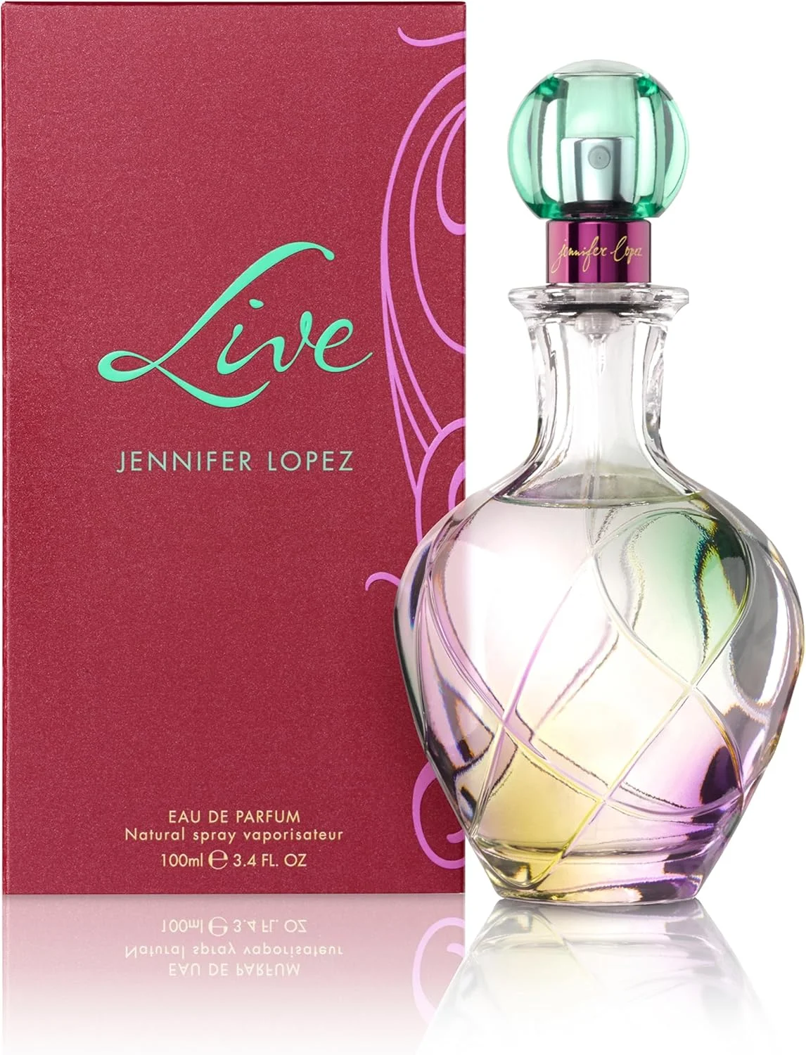 ادکلن زنانه جنیفر لوپز Live Eau de Perfume - 100 میلی لیتر