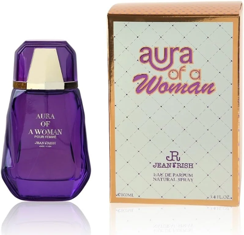 ادکلن زنانه طراح ژان ریش AURA OF A WOMEN ادو پرفیوم 100 میلی لیتر