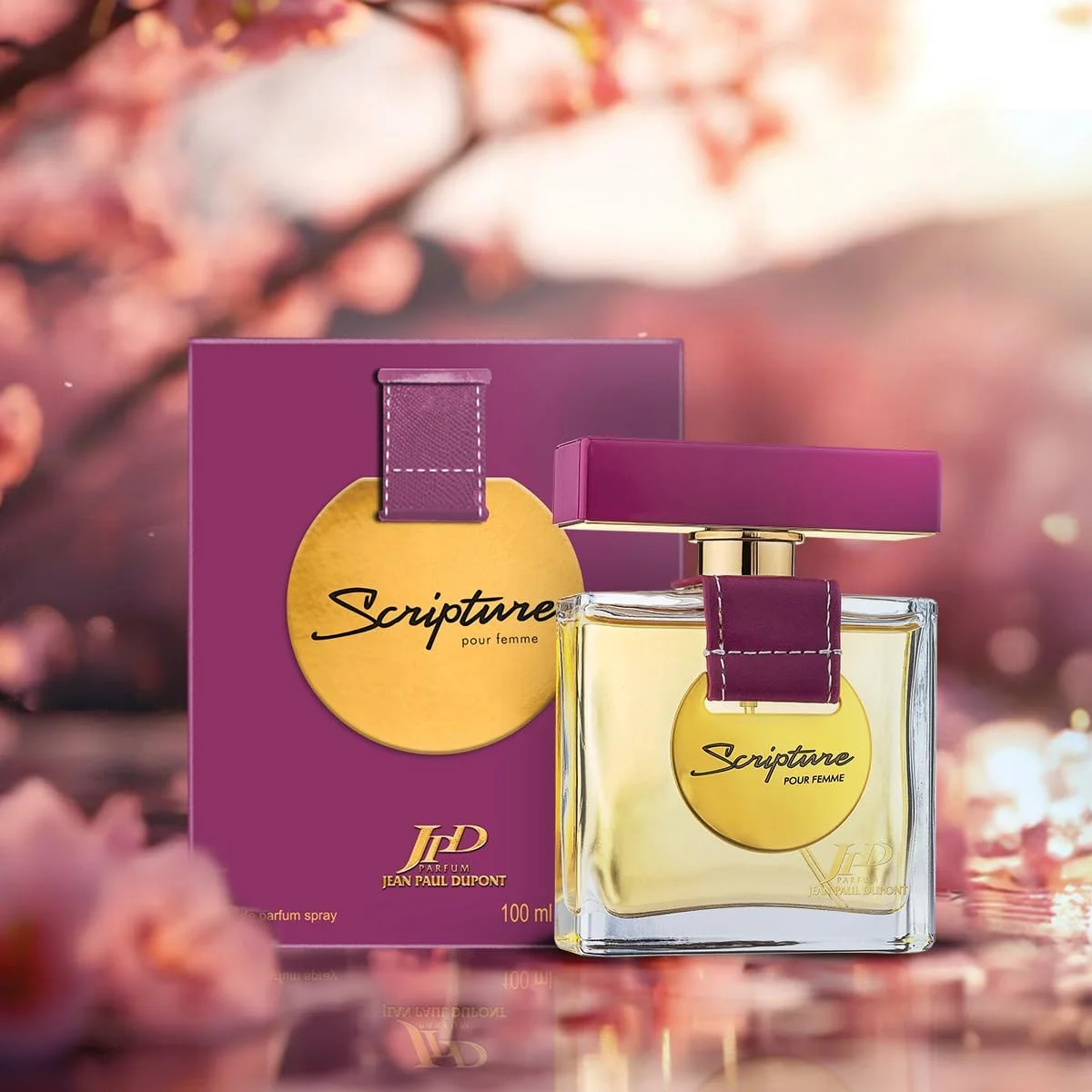 عطر زنانه ماندگار ژان پل دوپونت (JPD) اسکریپچر - با رایحه های تازه و چوبی - ادو پرفیوم 100 میلی لیتر عطر زنانه ماندگار ژان پل دوپونت (JPD) اسکریپچر - با رایحه های تازه و چوبی - ادو پرفیوم 100 میلی لیتر