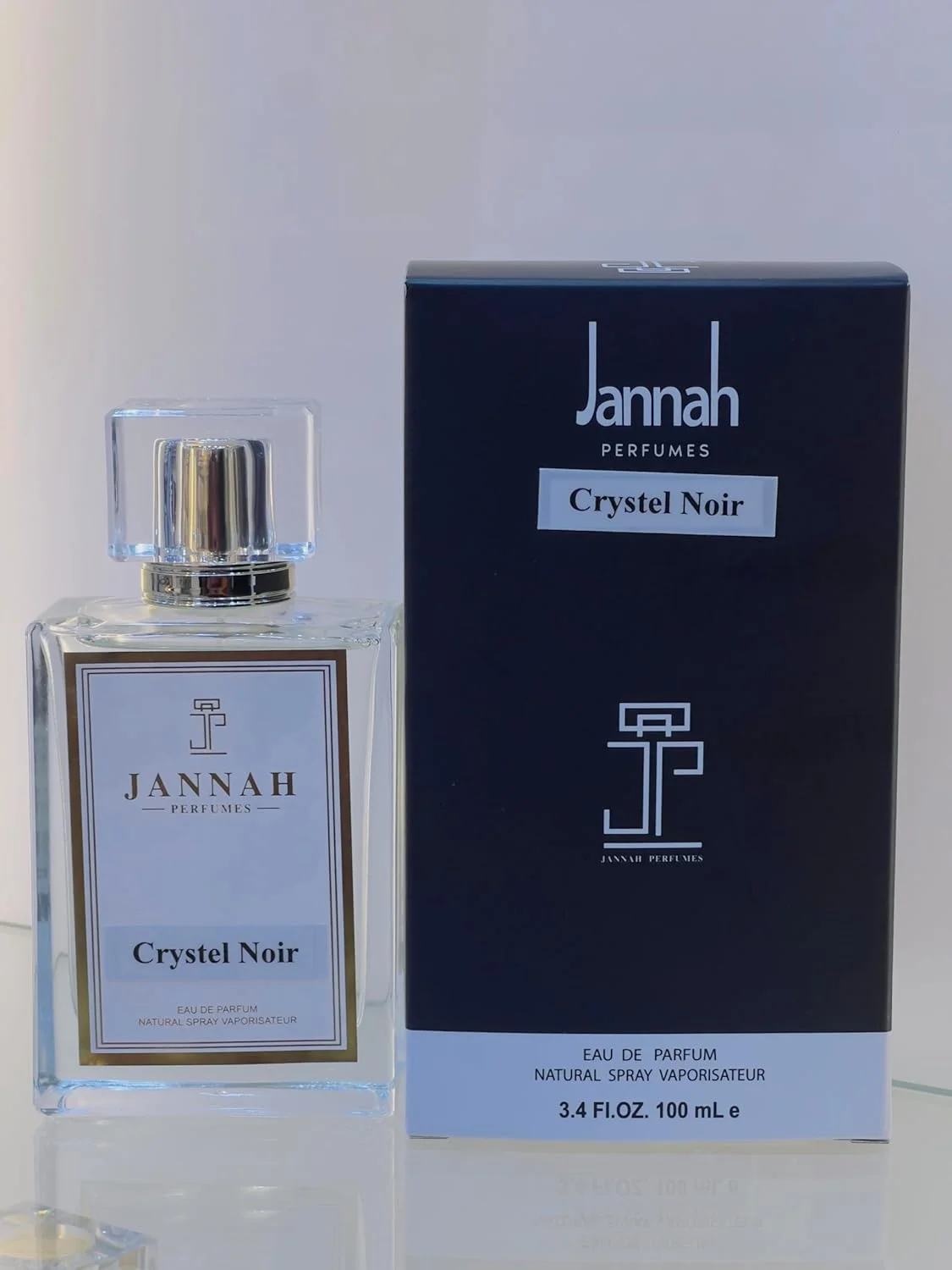ادکلن زنانه جنت پرفیومز کریستل نویر 100 میل - رمز و راز جذابیت زنانه را با این عطر فریبنده آزاد کنید